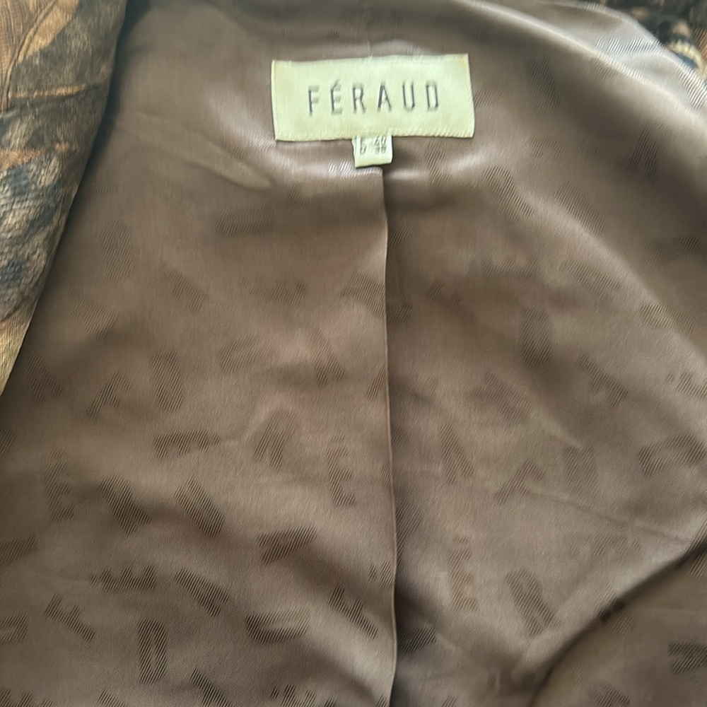 Louis Feraud Leopards Print Evening Jacket - Picture 10 of 14